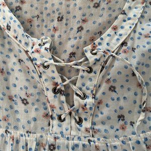 Free People Floral Top Small